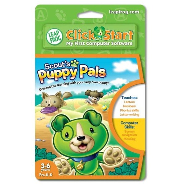 Leapfrog Clickstart Educational Software: Scout's Puppy Pals