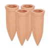 Relaxdays Clay Tips Irrigation, Set of 4, Watering Aid for