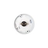 HUBER Surface-Mounted Bell Push Single Round Made of Real Metal