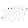 Led Light Strips Kit, (6) 12’’ Linkable Light Bars +