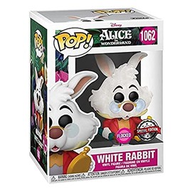 POP! Alice in Wonderland 1062 White Rabbit Flocked Special Edition Sticker