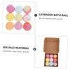 Baluue 60g Spa 9 Pack Natural Bath Salt Balls Aromatherapy