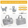 SECLATO Cat Carrier, Dog Carrier, Pet Carrier Airline Approved for