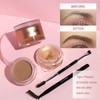 UCANBE Waterproof Eyebrow Gel + Eyebrow Styling Wax 2 in