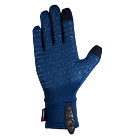 Roeckl Sports Winter Gloves, Weldon Unisex Riding Gloves, Touchscreen Compatible, blue, 7.5