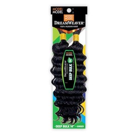 ModelModel Human Hair Braids Dream Weaver Deep Bulk 14" (Dark Burgundy 530)