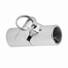 Marine Stainless Steel Folding Swivel Coupling Tube Pipe Connector Boat