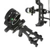 5 Pin Bow Sight Aluminium Alloy with Short Rod Archery