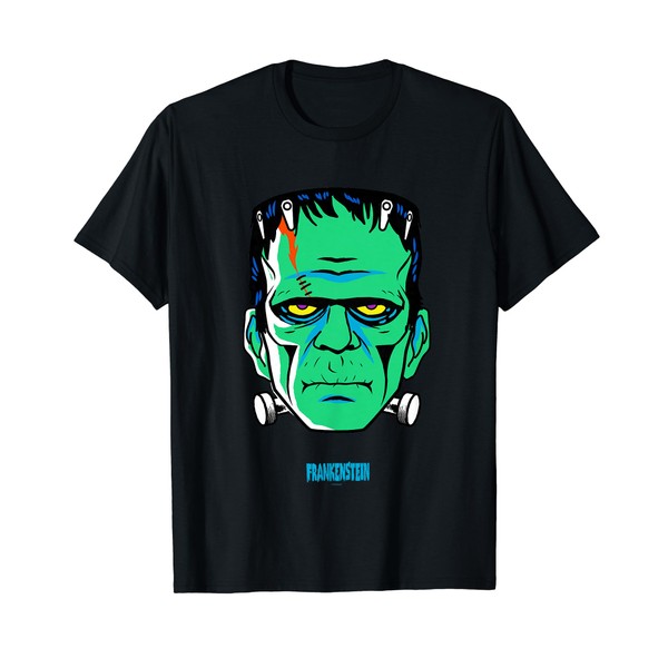 Universal Monsters Frankenstein retro Big Face T-Shirt