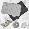 Sink Splash Guard, Pack of 2 Mini Kitchen Faucet Mat,