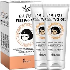 Rokkiss Tea Tree Peeling Gel 120ml, 2ea