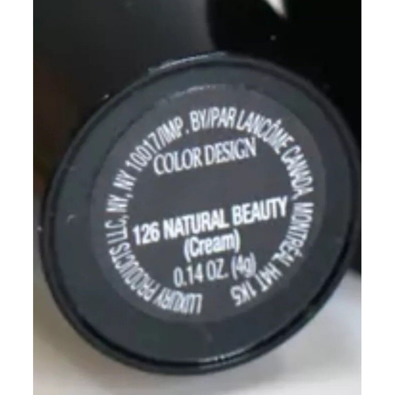 Lancôme Lancome Color Design Lipstick 126 Natural Beauty (Cream) Full