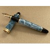 Rhapsody Jinhao x450 0.5mm Medium Point Blue Marble Fountain Pen