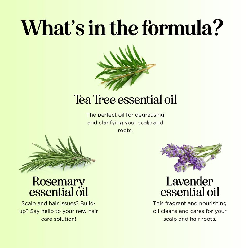 Clarifying Shampoo for Build Up & Oily Hair - Tea