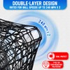 10x7ft Golf Net w/Extra Striking Net, Heavy Duty Golf Hitting