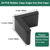 Bivethoi 20 PCS 2 Inch / 50mm Rubber Caps Angle