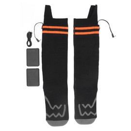 Heated Socks for Men Women Adjustable 5000mAh Rechargeable Battery Heated Socks Foot Warmer for Winter Skiing Camping