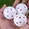 Golf Practice Ball,24 PCS Air Flow Golf Training Balls 40mm