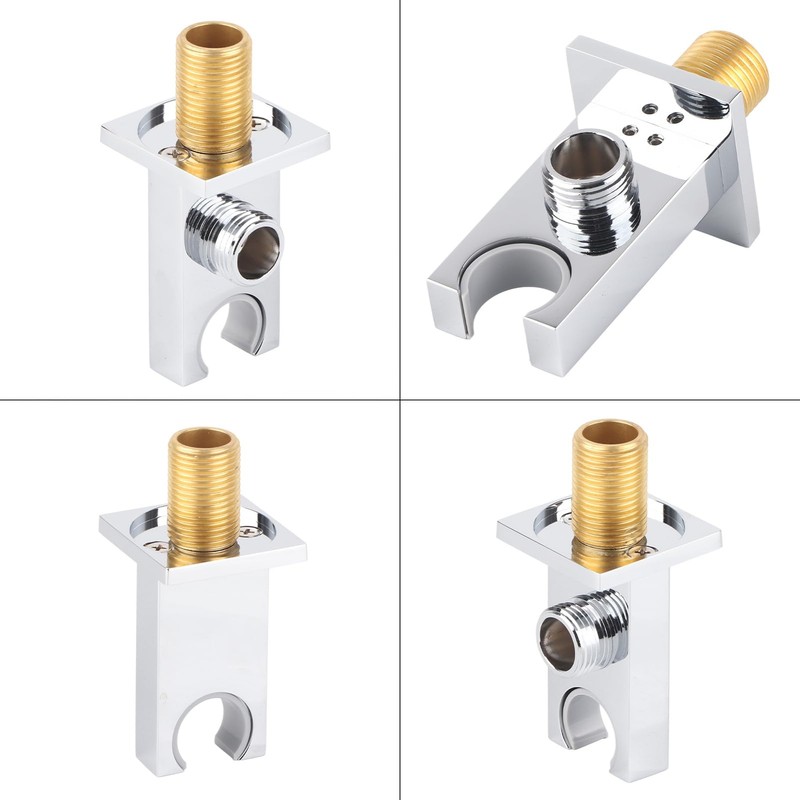 F-Y290 Shower Outlet Elbow Holder Square Hose Shower Arm Bracket