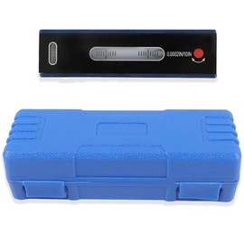 kimllier 6" (150mm) Accuracy Level, Accuracy 0.02mm/m Strip Level with Wooden Box Used to Test the Flatness and Horizontal Position of Equipment