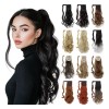 Felendy Extensión De Cola De Cabello Ondulada De 18 Pulgadas