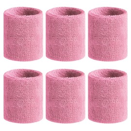 BEACE Sweatbands Sports Wristband for Men & Women - Moisture Wicking Athletic Cotton Terry Cloth Sweatband for Tennis, Basketball, Running, Gym, Working Out