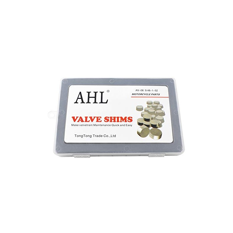 AHL 9.48mm O.D. 1.20mm-4.00mm Thick Adjustable Valve Shim Kit for