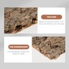 Zerodeko 2 x Terrarium Cork Bark Background Plate Reptile Basin