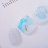 Ink Marble Pedi Tips - Pedi Tip Full Set (10P)