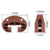 10PCS Drawer Slide Track Guide Glide for kenlin for Rite