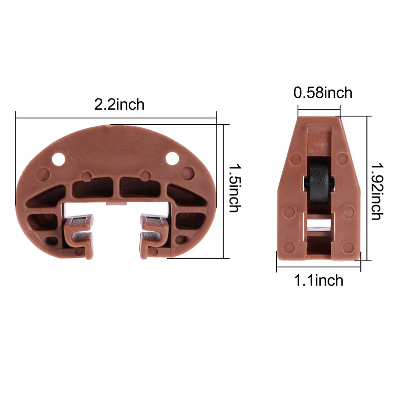 10PCS Drawer Slide Track Guide Glide for kenlin for Rite
