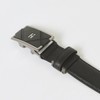 Hazzys (대전신세계)블랙 가죽 퀼팅 로고 버클 자동벨트 HJBE5E253BK (Daejeon Shinsegae)