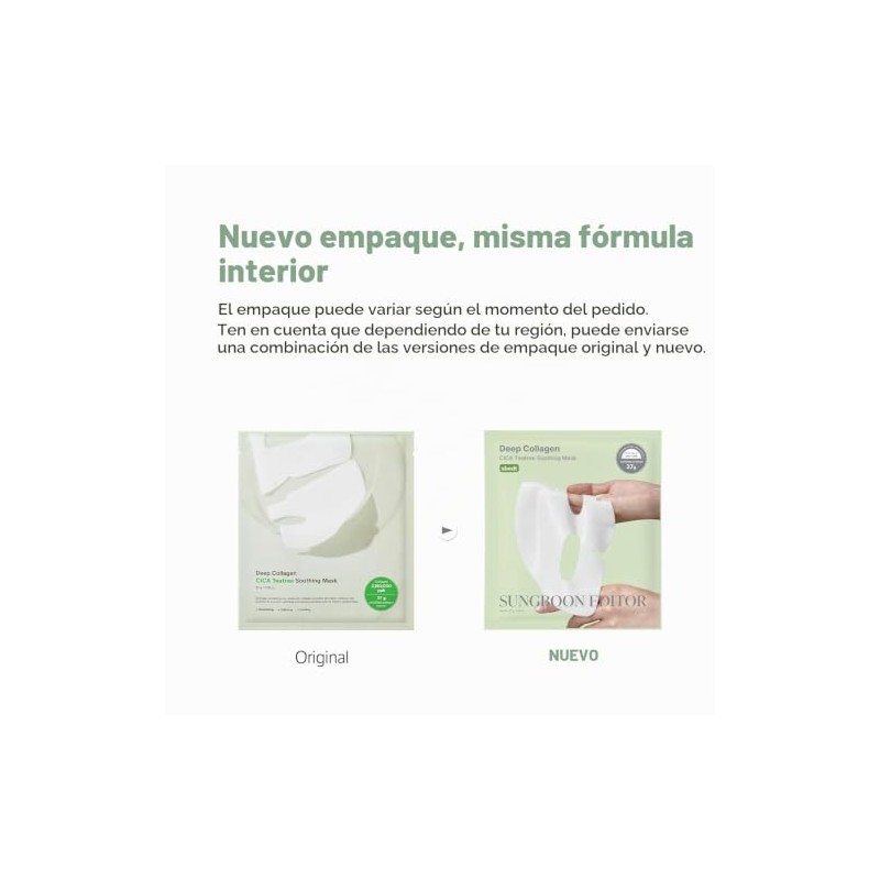 SUNGBOON EDITOR Deep Collagen Cica Tea Tree Overnight Mask 37Gx4Ea