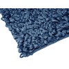 Lashuma Badezimmer Teppich Jeansblau, geeignet für Fußbodenheizung 50x70 cm