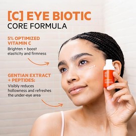 SVR Biotic C-EYE Crema Reparadora e Iluminadora para Contorno de Ojos, con Vitamina C y Ácido Hialurónico, 15ml