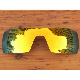 Vonxyz Polarized Lenses for-Oakley Oil Rig Frame Fire Red