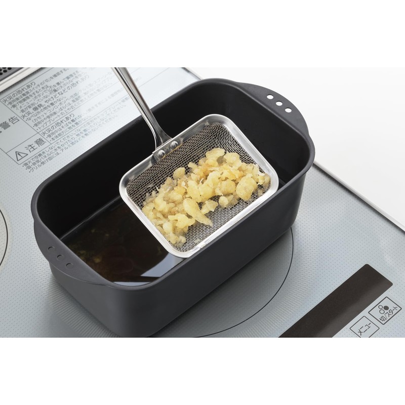 Yoshikawa YJ3765 Firmly Scoop Kasu Fried Square Shape Cooking Iroha