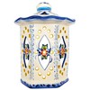 Generic Portuguese Pottery Hand Painted Alcobaça Ceramic Wall Lantern (Large)