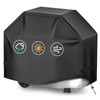 BBQ Gas Grill Cover for Outdoor Grill, Anti-UV, Rip-Proof, Fade