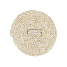 Golberg Twisted Sisal Rope (1/4 Inch x 100 Feet)