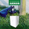 Fence Armor Galvanized Steel Pro-Series Post Guard | 1 Pair