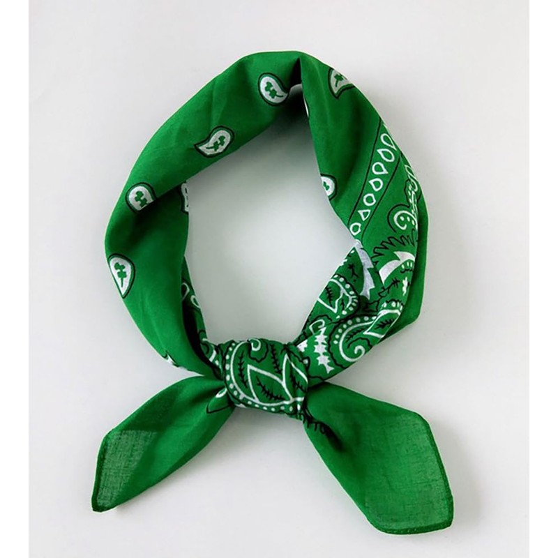 Fosys Bandana, 100% Cotton, Cashew Nut Pattern, 21.7 x 21.7