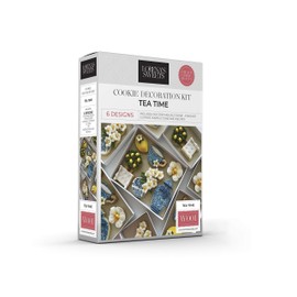 Lorena's Sweets Fondant Cookie Decoration Kit TEA TIME ASSORTMENT
