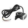 6 Wire Thumb Throttle with ON/OFF Switch Battery Indicator 22mm