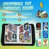 Football Trading Card Album, 400 Card Capacity, 50 Pages, Zip