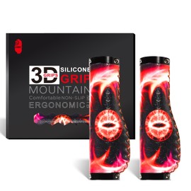 Chooee Ergonomic Bicycle Grips, Ergonomic MTB Bicycle Grips, Mountain Bike Handlebar Grips for 22 mm