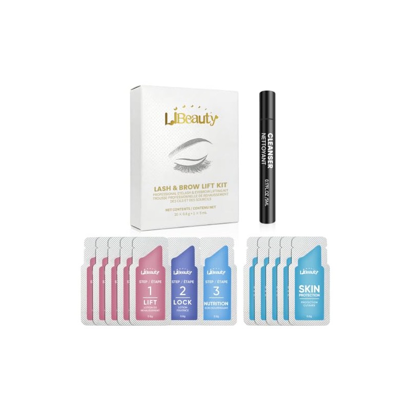 Libeauty Korean Brow Lamination Kit & Lash Lift Kit, Korea