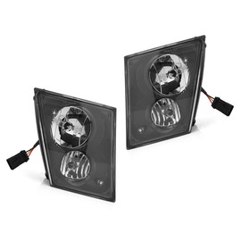 SEPEY Fog Lights for 2003-2017 Volvo VNL VNM, Fog Lamps with Dual Bulbs, Driver and Passenger Side