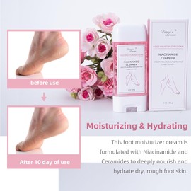 Diana Dream Foot Cream Moisturizer Dry|Cracked Repair Ultra Moisture Foot Skin Healing Ointment for Cracked Heels and Dry Feet 3 oz / 다이애나 드림 풋 크림 모이스처라이저 건조함|크랙드 리페어 초수분 갈라진 발뒤꿈치와 건조한 발을 위한 발 피부 치유 연고 3온스
