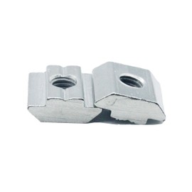 Pack of 10, slot nut, sliding nuts, heavy B-type nut 10, thread diameter M6, Fullerkreg